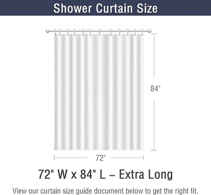 Eucalyptus Leaf Shower Curtains, Sage Green Spring Botanical Watercolor Plants Bathroom Curtains Bathtub Home Decor Waterproof Fabric Machine Washable with 12 PCS Hooks
