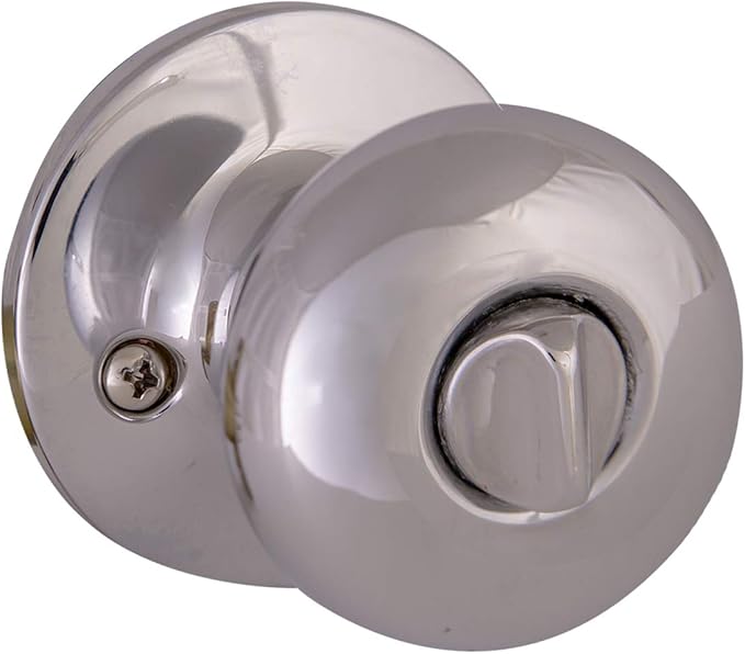 Design House 779025 Cambridge Keyed Entry Door Knob Polished Chrome