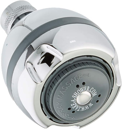 Extreme performance for low water pressure The Fire Hydrant Spa Short Chrome Massager Shower Head