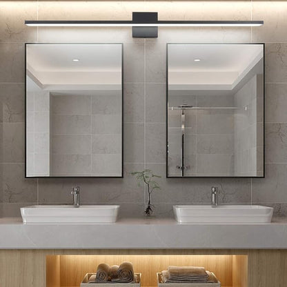 Ralbay 40inch Modern LED Black Vanity Light 36W Frosted Aluminum for Bathroom Vanity Lighting Fixtures Cool White 6000K