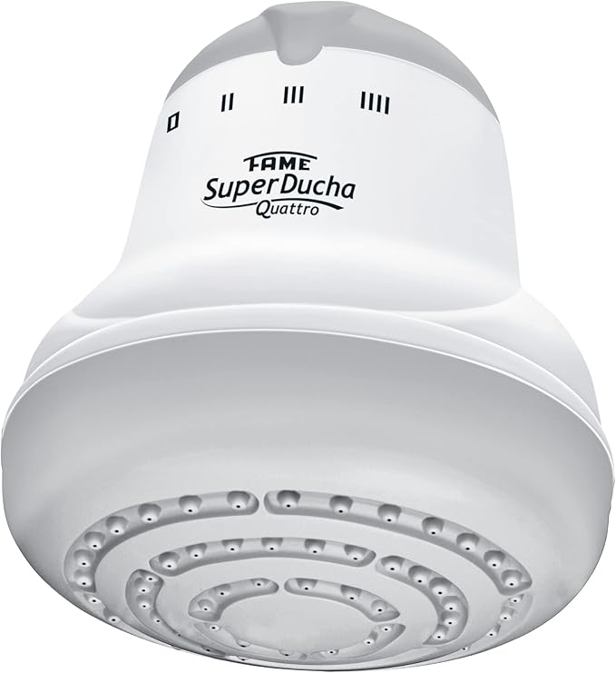 FAME - Electric shower110V - SUPERDUCHA QUATTRO. Tankless Water Heater Electric. 4 temperatures. Calentador de agua electrico - 4400W.