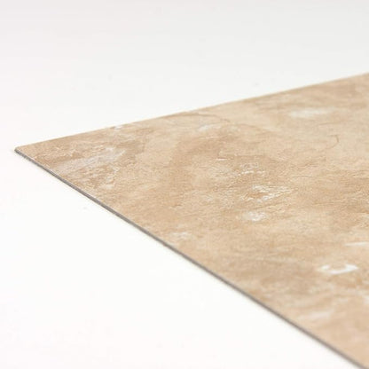 FloorPops FP3325 Canyon Peel & Stick Floor Tiles, Brown (Pack of 2)