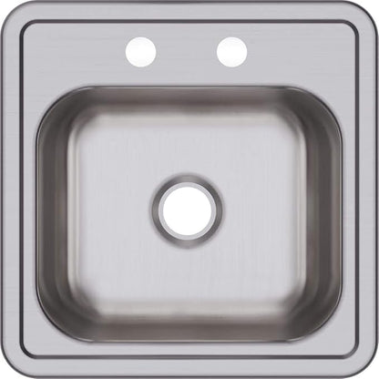 Elkay Dayton D115153 Single Bowl Top Mount Stainless Steel Bar Sink