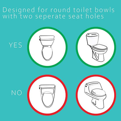 Non-Electric Bidet Toilet Seat Attachment for Superior Personal Hygiene | Easy DIY Install, Adjustable Water Pressure, Saves TP | Fits Standard 15/16" Toilets