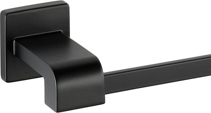 Delta 77518-BL Ara 18-in Wall Mount Towel Bar Bath Hardware Accessory in Matte Black