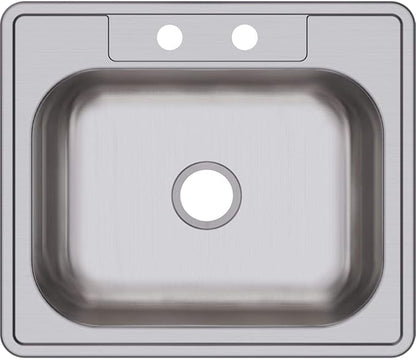 Elkay Dayton D125212 Single Bowl Drop-in Stainless Steel Sink