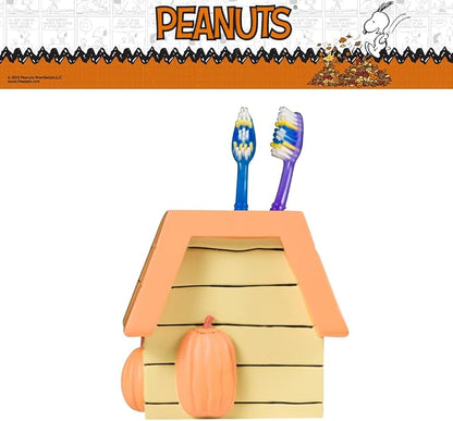 Peanuts Snoopy Toothbrush Holder - Makeup Brushes/Pens Tumbler, (Officially Licensed Product) by Franco