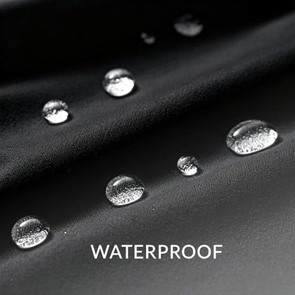 Felisa Ombre Black and White Shower Curtain Liner,Waterproof Fabric Shower Curtain with 3 Weighted Magnets, Odorless Cloth Lightweight Bathroom Curtain,Sturdy Rustproof Grommets,72 x 72