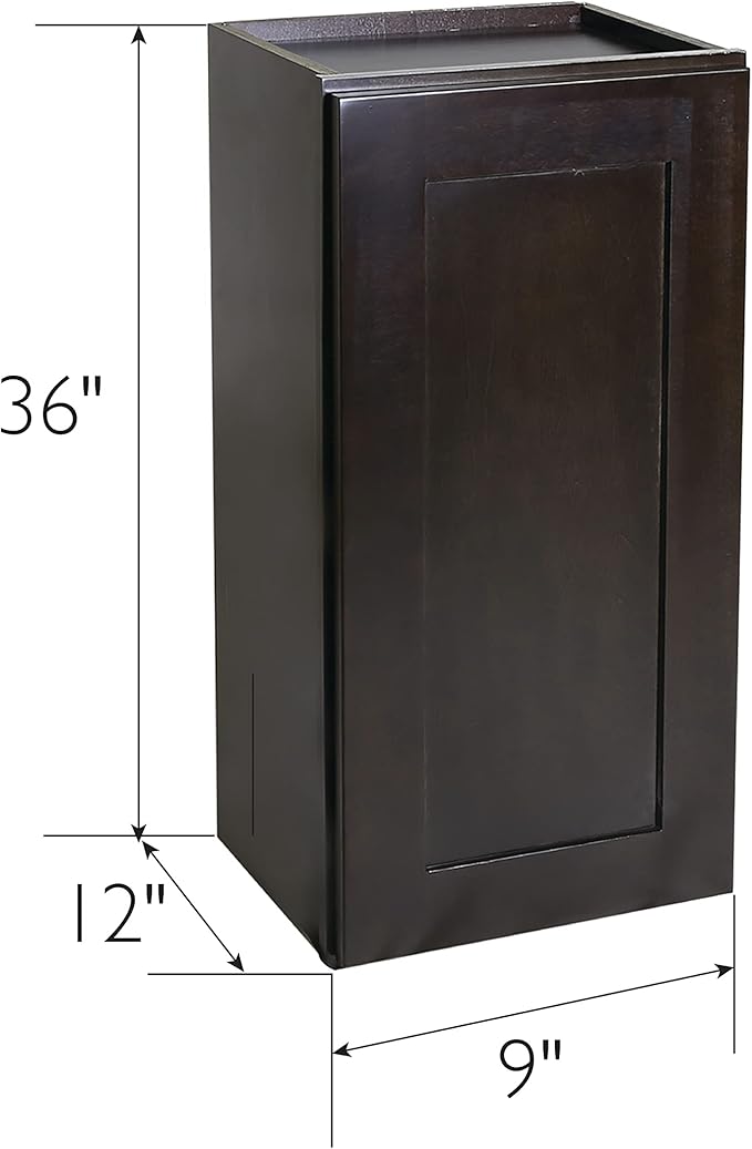 Design House Brookings Shaker Unassembled Wall Kitchen Cabinet W1524, 15 W x 12 D x 24 H, Painted White with Sherwin Williams®, Solid Wood – Design House, 561548