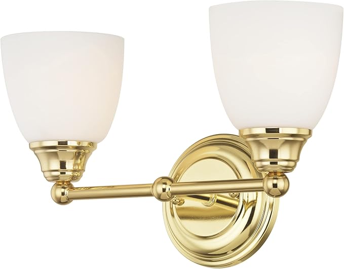 Livex Lighting 13662-05 Somerville 2-Light Bath Light, Chrome