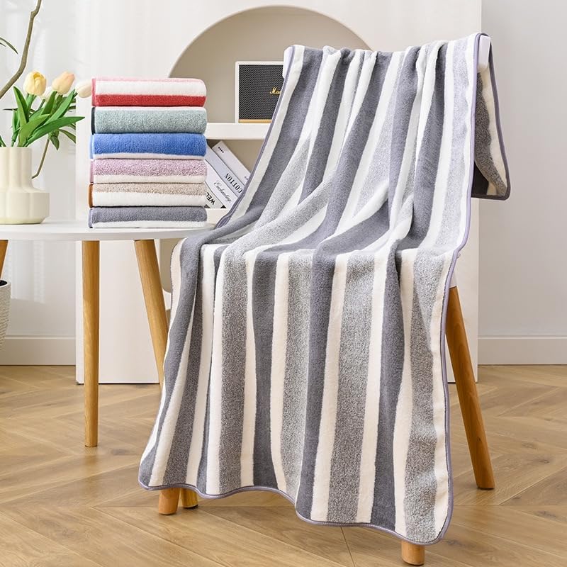 Microfiber Bath Towel 35x70 Inches - Ultra Soft Quick Dry, Lightweight for Gym, Spa, Travel | Hotel Grade & Multi-Use| Single Pack