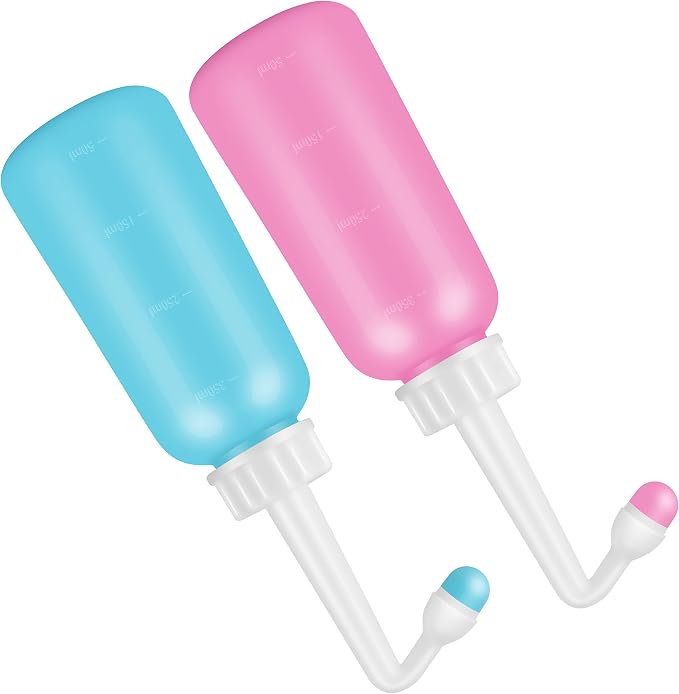 Croing 2 PCS Portable Bidet for Travel - The Easy Bidet for Postpartum Care (350ML)