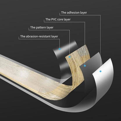 Art3d Wood Texture Peel and Stick Vinyl Floor Planks, 36-Pack, Aspen Yellow | Cover 54 sq.ft, Waterproof, Self-Adhesive, Scratch Resistant, Premium Vinyl, Ideal for Bedroom, Living Room, Kitchen, RV