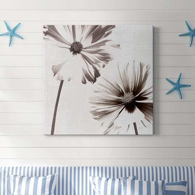 Renditions Gallery Takes Two Wall Art, Premium Gallery Wrapped Canvas Decor, Ready to Hang, 32 in H x 32 in W, Made in America Print