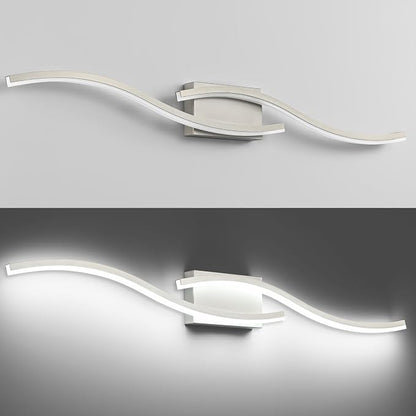 PRESDE 40" LED Bathroom Vanity Light, Modern Brushed Nickel Wall Bar Fixture Over Mirror Dimmable