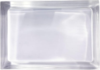 Izod - Soap Dish, Sleek Resin Countertop Accessories, Dorm Room Essentials, Modern Home Decor (Marina Collection, White)