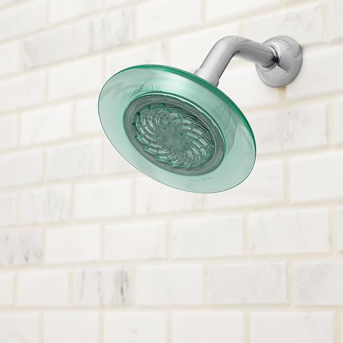 Speakman S-4001-E175 The Reaction 1.75 gpm Low Flow Shower Head, Jade Green