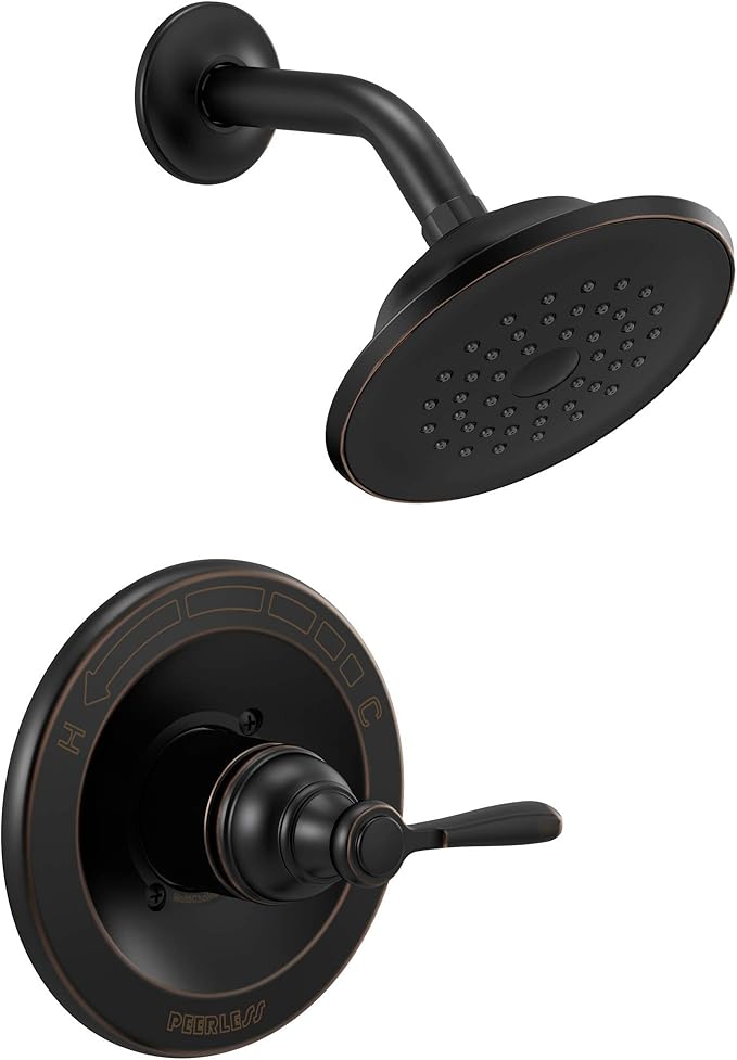 Peerless PTT14265-OB Elmhurst Trim kit Shower Only, Without Tub Spout, Oil-Rubbed Bronze
