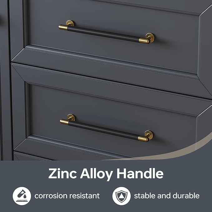 48 Inch Bathroom Vanity with Sink, Solid Wood Vanity with Engineered Stone Top, Fully-Assembled Vanity with Soft Closing Doors & Dovetail Drawers, Single Sink Bathroom Cabinet, Charcoal Gray