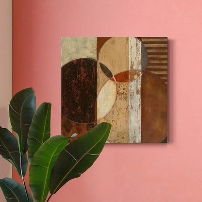 Renditions Gallery Relax and Soak Wall Art, Premium Gallery Wrapped Canvas Decor, Ready to Hang, 16 in H x 16 in W, Made in America Print