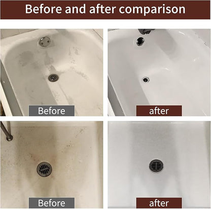 Tile Paint, White Tub and Tile Refinishing Spray Paint Waterproof White Spray Tile Paint Bathtub Refinishing Kit for Tiles Ceramic Porcelain Fiberglass Bathroom Walls Bathtubs Sinks Countertop Toilets