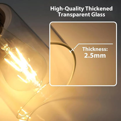 IZORRO Modern Bathroom Light Fixtures, 5 Light Brushed Gold Vanity Lights, Bathroom Lighting Fixtures Over Mirror with Clear Glass for Living Room Cabinet Bedroom