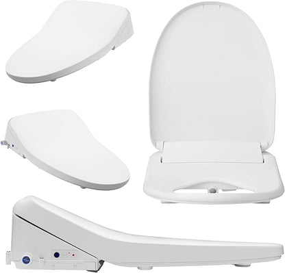 Bio Bidet BB1200 Elongated Smart Bidet, Warm Water Wash, Heated Seat & Dryer, App & Remote Control