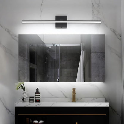 Black Bathroom Light Fixtures Modern Vanity Lights for Bathroom 24in LED Bath Lights Bar 5CCT Dimmable
