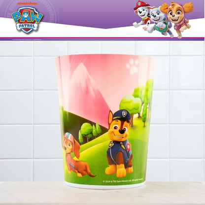 Paw Patrol Skye Kids Trash Can Wastebasket Bathroom/Bedroom, (Officially Licensed Product) by Franco