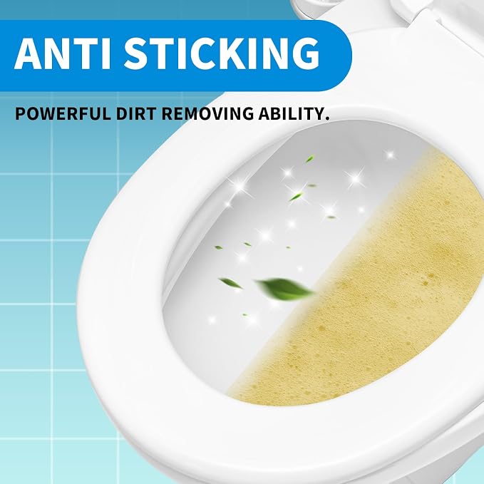 MAMADOU Foam Shield Liquid For Smart Toilet 480ml 2Pack Splash Proof Deodorizing Foaming Agent Powerful Stain-Resistant Special Toilet Bowl Cleaner For Fresh Bathroom