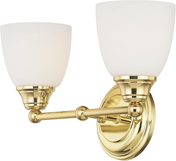 Livex Lighting 13662-05 Somerville 2-Light Bath Light, Chrome