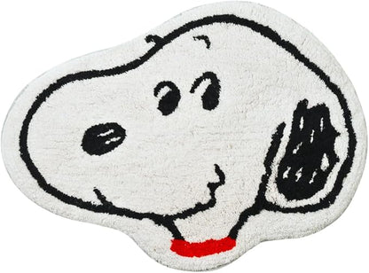Collectibles Peanuts Snoopy 100% Cotton Non Slip Plush Bathroom Mat Rug (Officially Licensed Product) by Franco