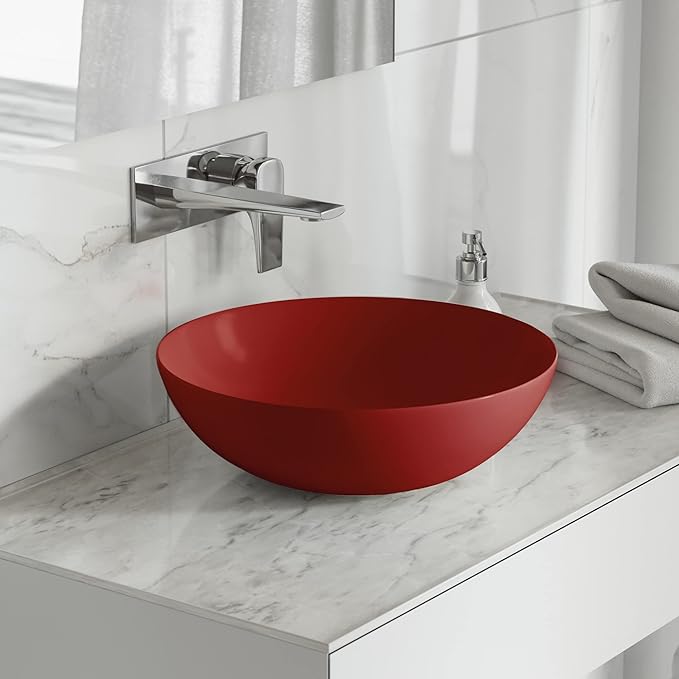 Classe 16" Color Ceramic Sink in Grey