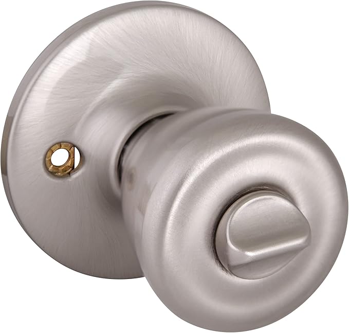 Design House 781922 Tulip Keyed Entry Door Knob Satin Nickel