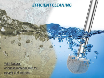 Pumice Stone Toilet Bowl Cleaner - Hard Water Stain Remover