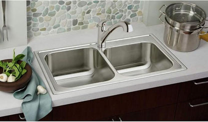 Elkay D125213 Dayton Single Bowl Drop-in Stainless Steel Sink 25 x 21