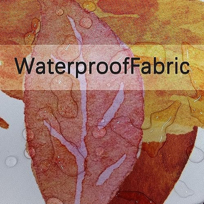 Fall Pumpkin Shower Curtain, Thanksgiving Autumn Maple Leaves Watercolor Floral Harvest Boho Bathroom Curtains with Hooks for Bathroom Bathtubs Decor, Waterproof Polyester Fabric 72x72