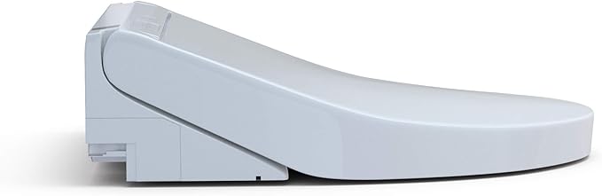 TOTO® WASHLET® C5 Electronic Bidet Toilet Seat with PREMIST and EWATER+ Wand Cleaning, Elongated, Cotton White - SW3084#01