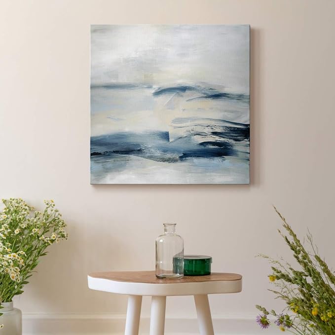 Renditions Gallery Adrift Wall Art, Premium Gallery Wrapped Canvas Decor, Ready to Hang, 10 in H x 10 in W, Made in America Print