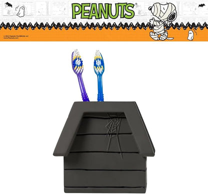Peanuts Snoopy Halloween Toothbrush Holder - Makeup Brushes/Pens Tumbler, (Official Peanuts Product) by Franco