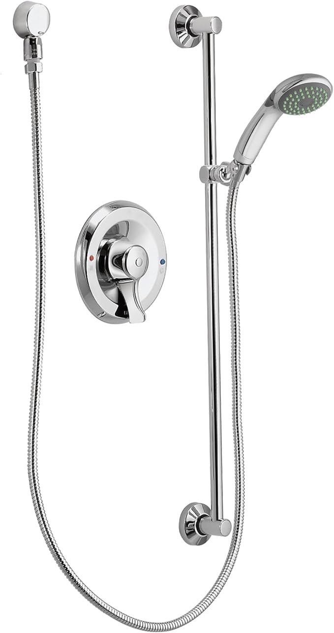 Moen 8346EP15 Commercial Posi-Temp Eco Performance Pressure Balancing Hand Shower System 1.5 gpm, Chrome