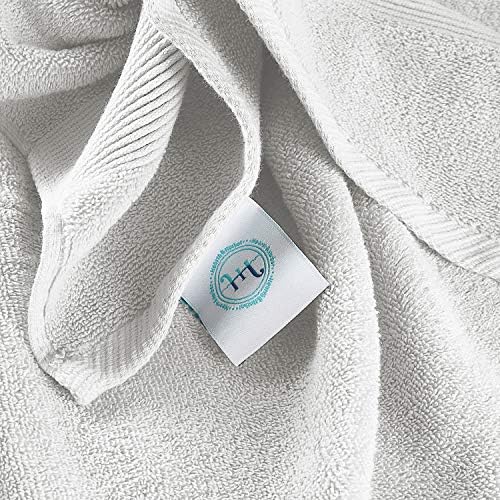 Hearth & Harbor Bath Mat Towels - 100% Ring Spun Cotton Luxury Towels - Ultra Soft & Highly Absorbent, Bathroom Towels, Floor Mat - White