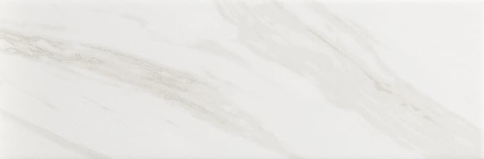 Daltile Perpetuo 4" X 12" Glazed Ceramic Wall Tile in Satin Timeless White (28 pieces per carton) (10.64 sqft per carton)