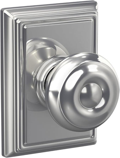 SCHLAGE Lock Company F10GEO625ADD Addison Collection SCHLAGE Passage Knob, Bright Chrome