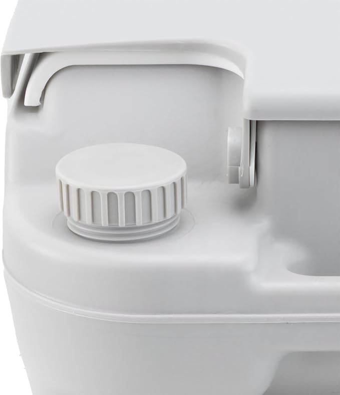 Hengs Portable 2.5 Gallon Gray Toilet
