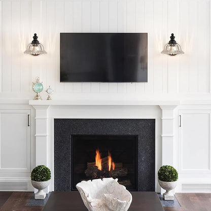 Vanity Light Black Wall Sconces Farmhouse Bathroom Sconces