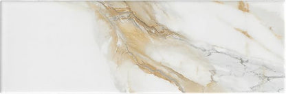 MSI Calacatta Gold Subway Matte Porcelain Floor and Wall Tile - Kitchen Backsplash, Bathroom, Accent Wall, Shower - Sample