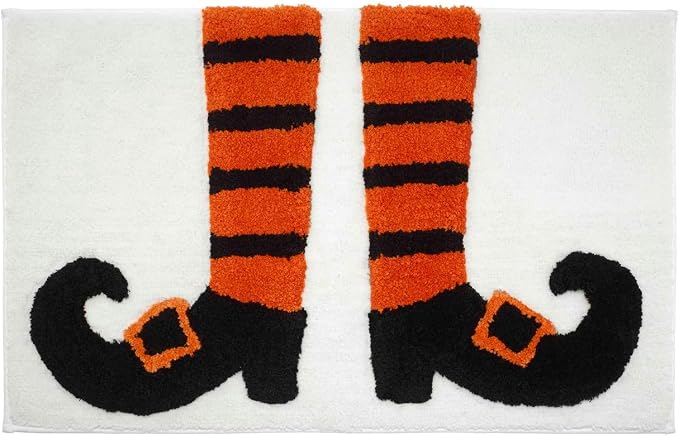 Avanti Linens - Halloweeen Bathroom Rug 20x32, Soft, Non-Slip & Absorbent | Halloween Design, Soft & Absorbent, Non-Slip Backing, Machine Washable, Seasonal Bathroom Décor