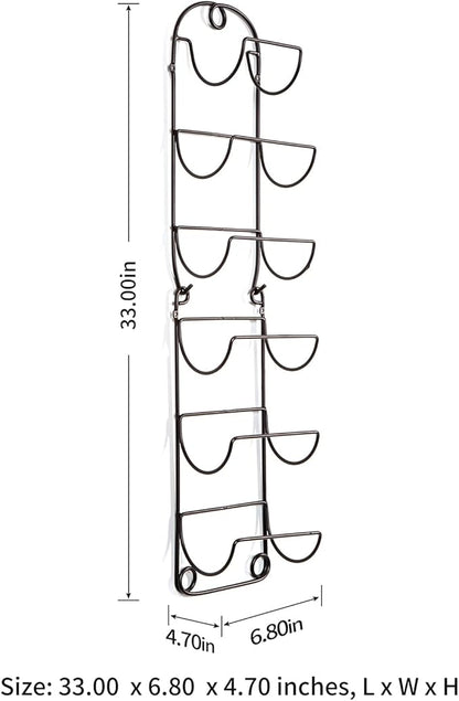 Towel Racks for Bathroom Wall Mounted Metal Wine Rack Towel Shelf Towel Holder for Bath Bronze
