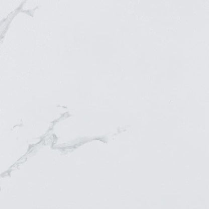 Peel and Stick Vinyl Floor Tiles | White Marble | 30 Tiles | Waterproof / DIY installation / Kitchen / Bathroom /RV /Living Room /Lobby /2.8m2